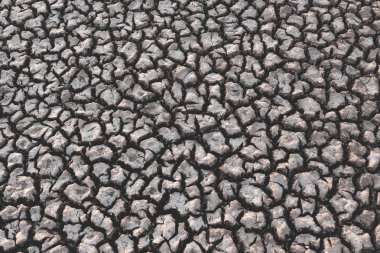 Çatlak kuru toprak, Patagonya, Arjantin