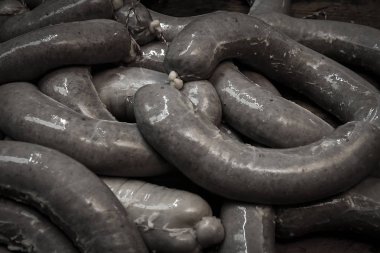 El yapımı sosis, Arjantin geleneği.