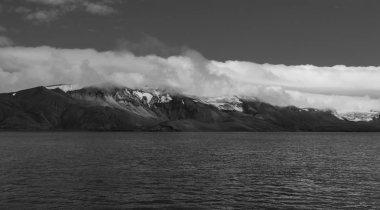 Antarktika dağları manzara, Aldatma Adası, Antarktika