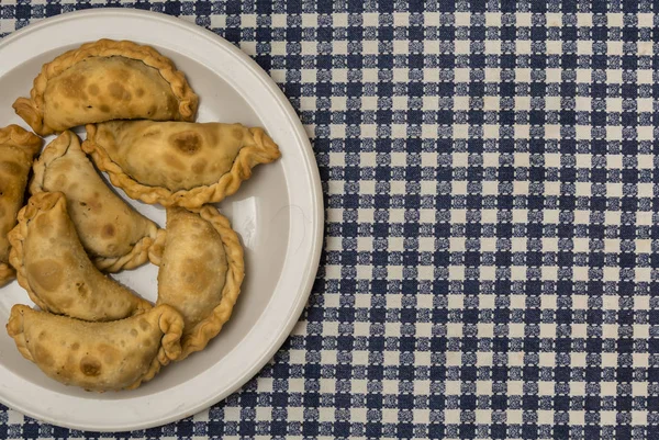 Tradycyjna Kuchnia Argentyńska Empanadas — Zdjęcie stockowe