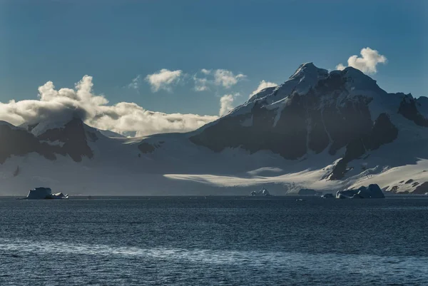 Antarktické Hory Antarktické Moře — Stock fotografie