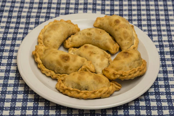 Tradycyjna Kuchnia Argentyńska Empanadas — Zdjęcie stockowe