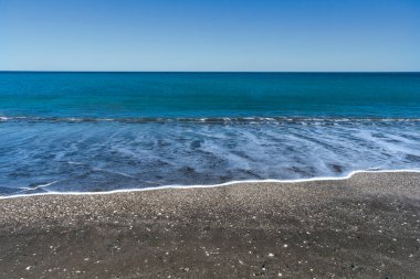 Shell Beach, San Antonio Doğu Limanı, Rio Negro, Patagonya Argen