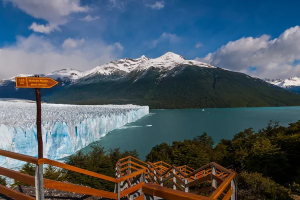 Glaciar Perito Moreno Parque Nacional Los Glaciares Santa Cruz Patagonia —  Fotos de Stock