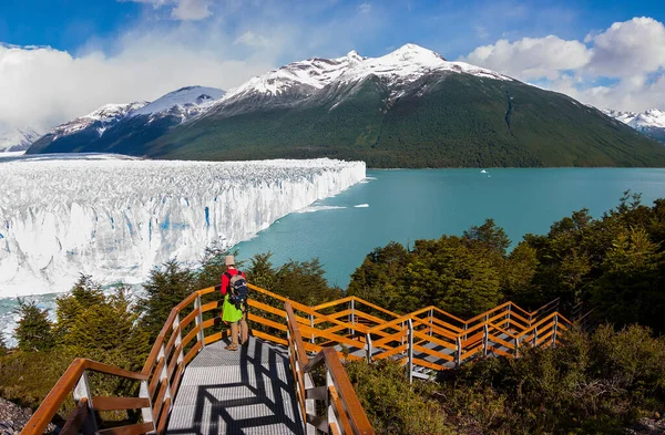 Ghiacciaio Perito Moreno Parco Nazionale Los Glaciares Santa Cruz — Foto Stock