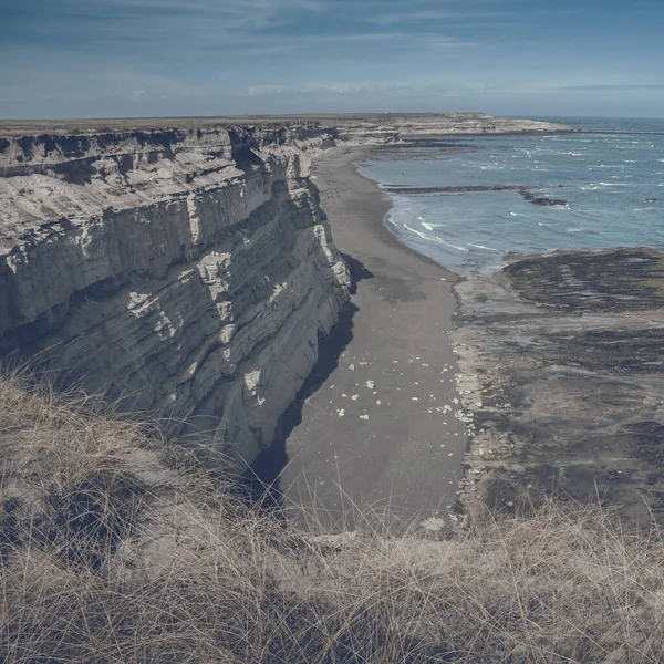 Cliffs Landscape Patagonia Chubut Province Argentina — Stock Photo, Image