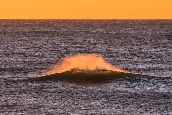 Ondas Oceano Patagônia Argentina — Fotografia de Stock