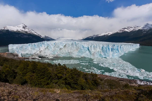 Perito Moreno Glaciärlandskap Provinsen Santa Cruz Patagonien — Stockfoto