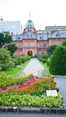 Sapporo, Japonya, 1 Ocak 2025, Sapporo Bira Müzesi, Hokkaido, Japonya