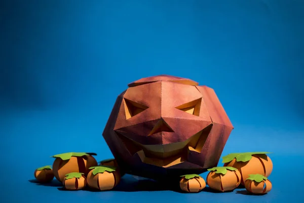 Halloween Pape Rcraft Arte — Foto Stock