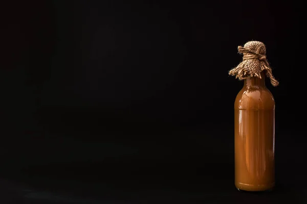 Botella Con Marca Blanco — Foto de Stock