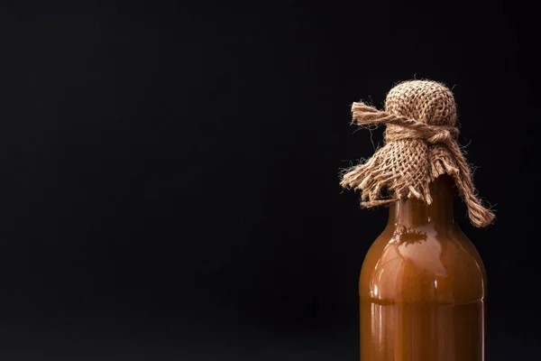 Botella Con Marca Blanco — Foto de Stock