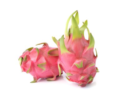 Beyaz arkaplanda Ejder Meyvesi