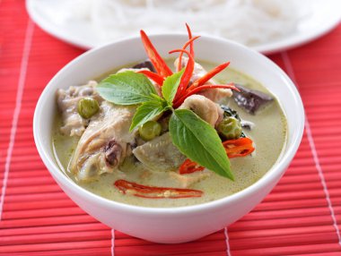 Yeşil köri tavuk, Tayland Mutfağı