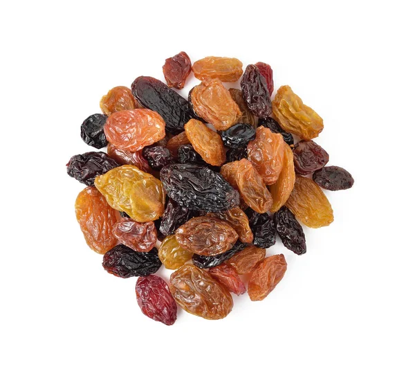 Raisins Isolated White Background — Stock Photo, Image