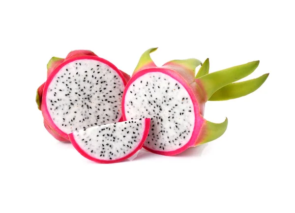 Dragon Fruit Sobre Fondo Blanco — Foto de Stock