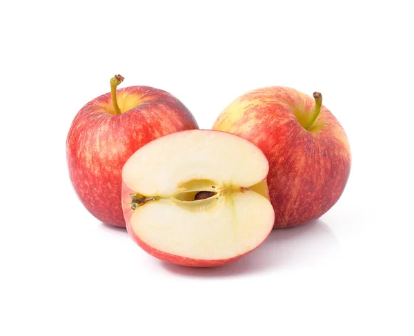 Apple Fruit White Background — Stock Photo, Image