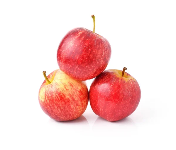 Плоды Яблока Белом Фоне — стоковое фото