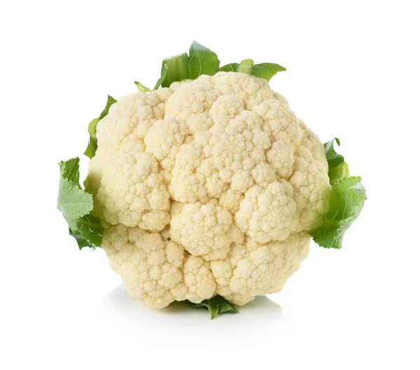 Cauliflower Isolated White Background — Stock Photo, Image