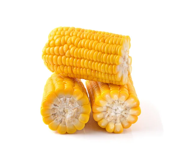 Corn Isolated White Background — Stock Photo, Image