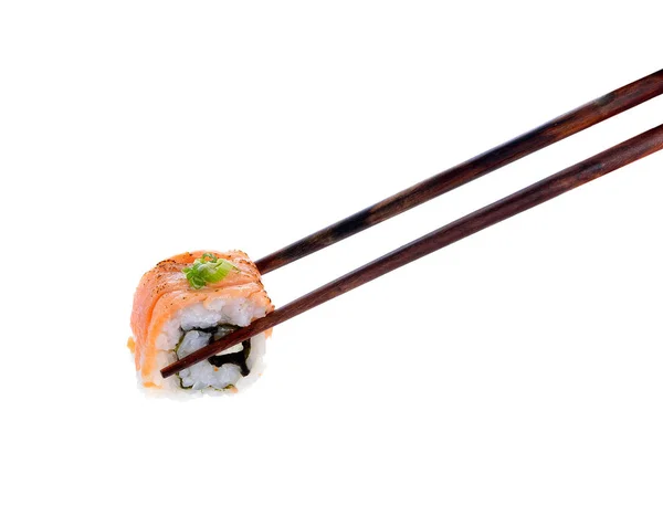 Sushi Elszigetelt Fehér Háttér — Stock Fotó