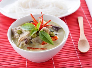 Yeşil köri tavuk, Tayland Mutfağı