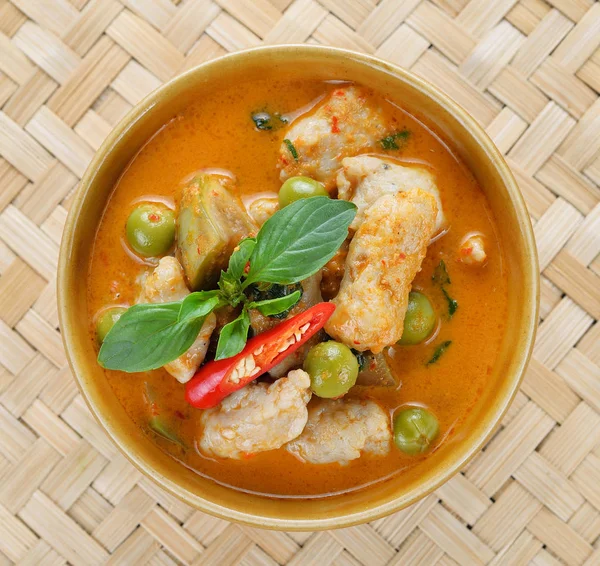 Schweinecurry Thailändische Küche — Stockfoto