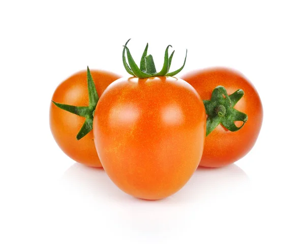 Tomaten Isoliert Auf Weißem Hintergrund — Stockfoto