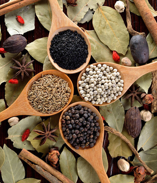 Food ingredients - herbs and spices.