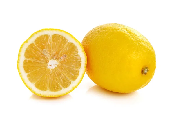 Lemon Isolated White Background — Stock Photo, Image