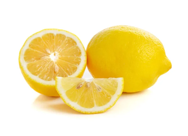 Lemon Isolated White Background — Stock Photo, Image