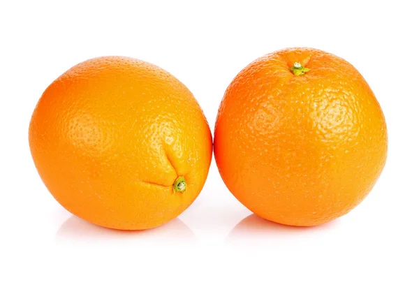 Oranje Fruit Geïsoleerd Witte Achtergrond — Stockfoto