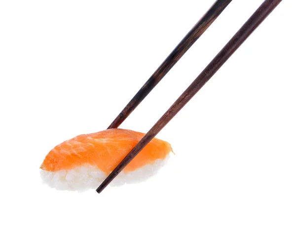 Sushi Geïsoleerd Witte Achtergrond — Stockfoto