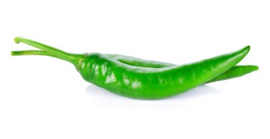 Beyaz yeşil hot chili biber