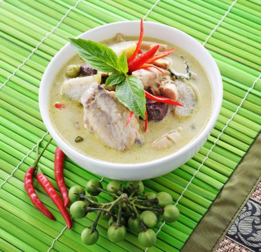 Yeşil köri tavuk, Tayland Mutfağı