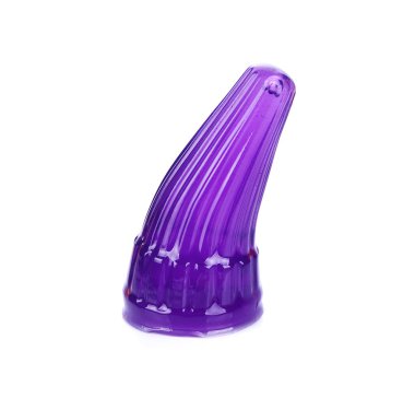 Beyaz arka plan üzerinde izole jöle.