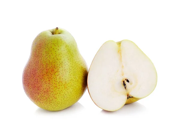 Pear Diisolasi Latar Belakang Putih — Stok Foto