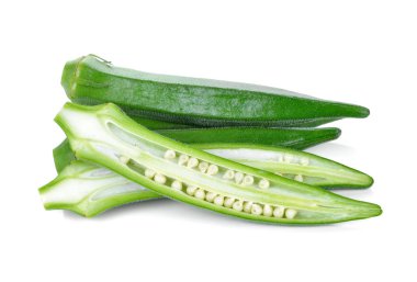 beyaz zemin üzerine yeşil roselle