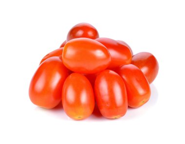 druif of cherry tomaten geïsoleerd op witte achtergrond.