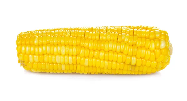 Sweet Corn Isolated White Background — Stock Photo, Image