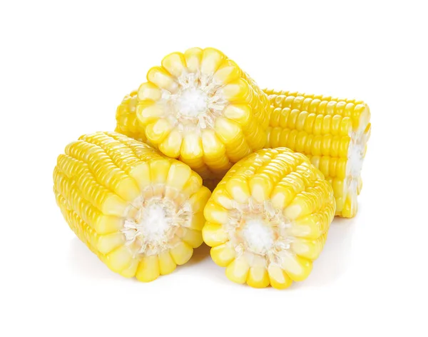 Corn Isolated White Background — Stock Photo, Image