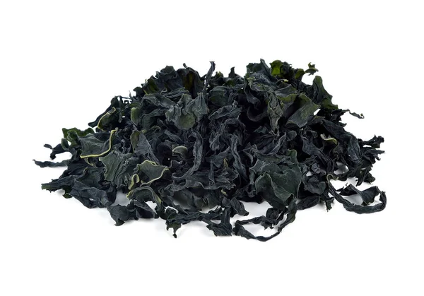 Dried Seaweed Isolated White Background — Stock Photo, Image