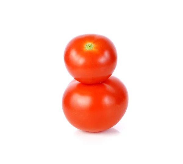 在白色背景上孤立的西红柿 — 图库照片