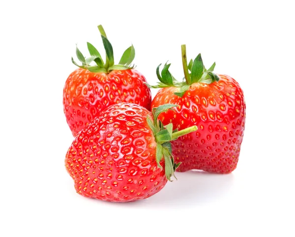 Strawberry White Background Royalty Free Stock Images