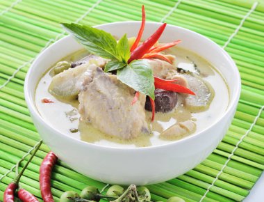 Yeşil köri tavuk, Tayland Mutfağı