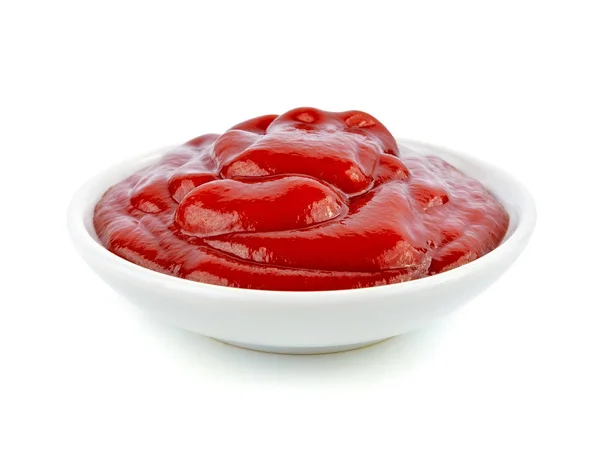 Tomato Sauce Isolated White Background — Stock Photo, Image