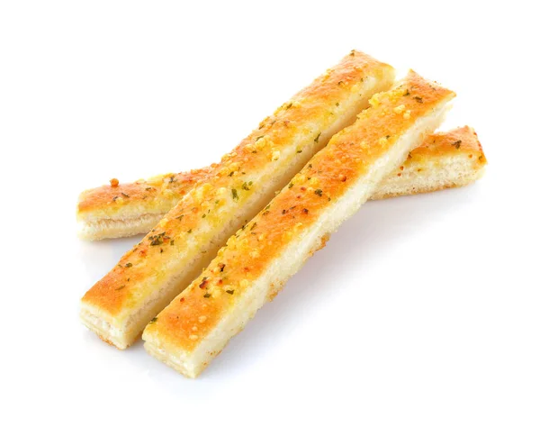 Bread Sticks White Background — Stock Photo, Image