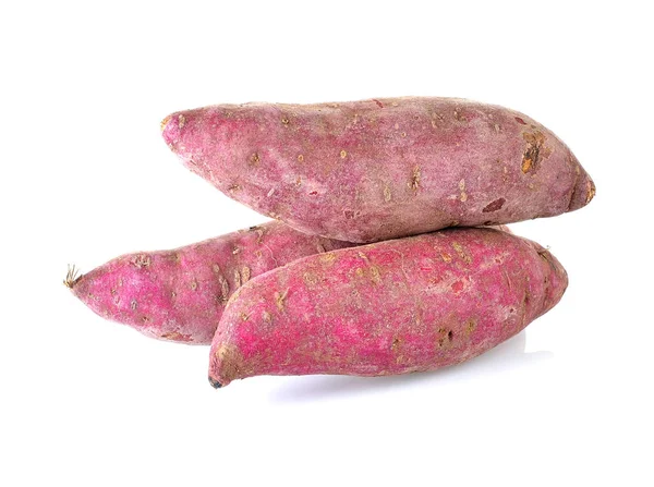 Sweet Potato White Background — Stock Photo, Image