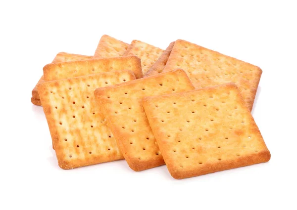 Galleta Aislada Sobre Fondo Blanco — Foto de Stock