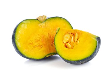 Beyaz arkaplanda kabak izole